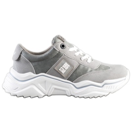 Damen Sneaker Big Star GG274211 grau