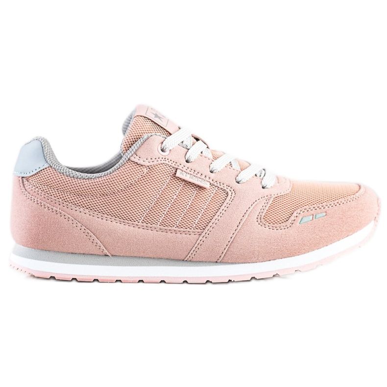 SHELOVET Leichte Sportschuhe mit Mesh rosa