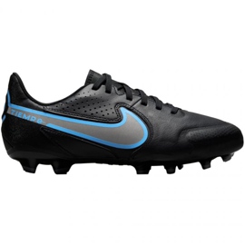 Nike Tiempo Legend 9 Academy FG / MG Jr DA1333-004 Fußballschuhe schwarz schwarz