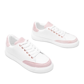 Brighton Sneakers in Weiß und Pink