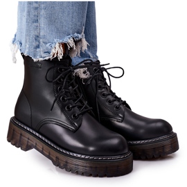 Damen isolierte Workers Big Star II274110 Schwarz