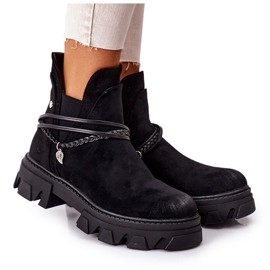 PS1 Warme Stiefel Schwarze Jodhpur-Stiefel Gute Idee