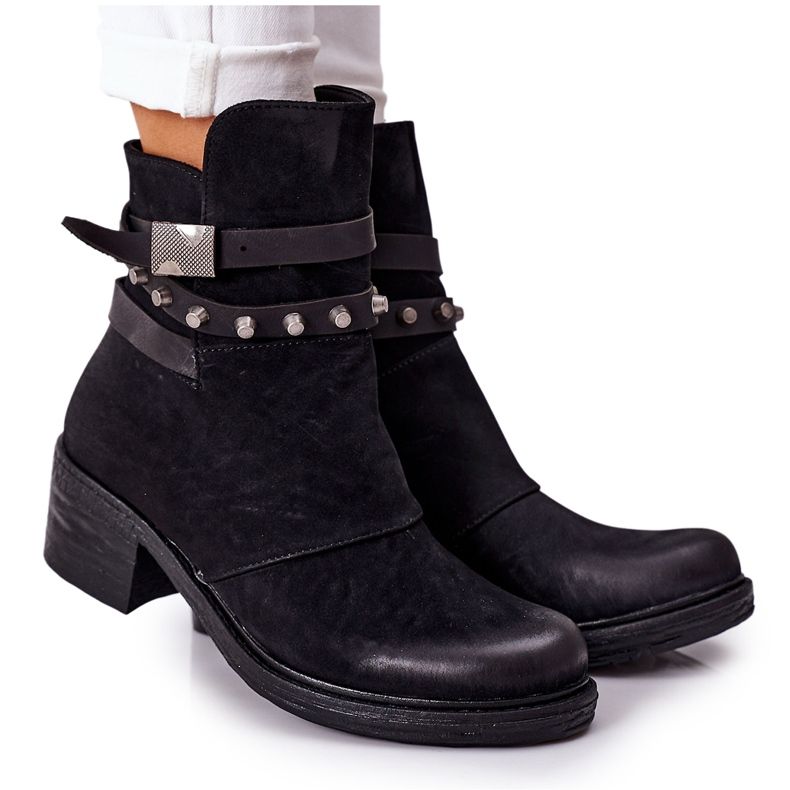 PS1 Warme Stiefel auf High Heels Schwarz Effie