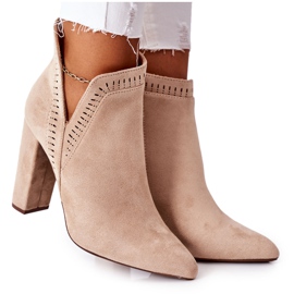 PS1 Warme Stiefel auf einer Bar Beige Sally