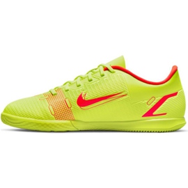 Nike Mercurial Vapor 14 Club Ic Jr CV0826 760 Fußballschuhe gelb grün