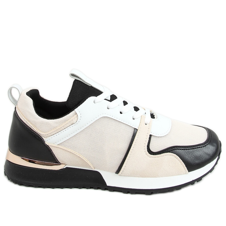 Mehrfarbige Sportschuhe 5315 SCHWARZ / BEIGE