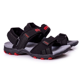 PE1 Sport Herren Sandalen Schwarz Else
