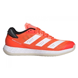 Hallenschuhe adidas Adizero FastCourt 2.0 M FZ4668 mehrfarbig orange