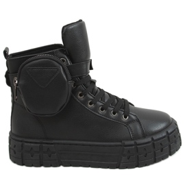 Schwarze RE11P Schwarze Turnschuhe