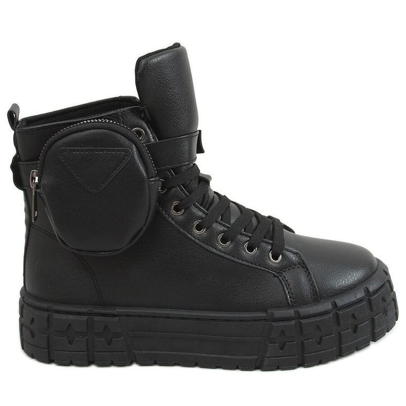 Schwarze RE11P Schwarze Turnschuhe