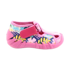 Befado Kinderschuhe 190P097 rosa mehrfarbig