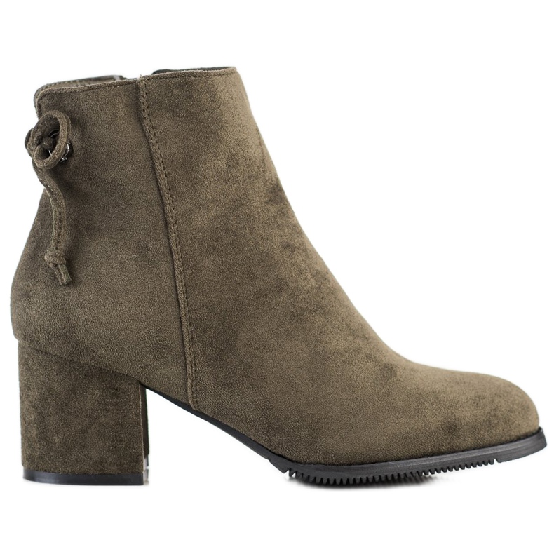 J. Star Stiefel mit Bindung grün