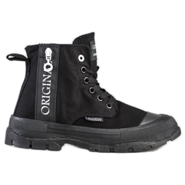 Goodin Original hohe Sneakers schwarz