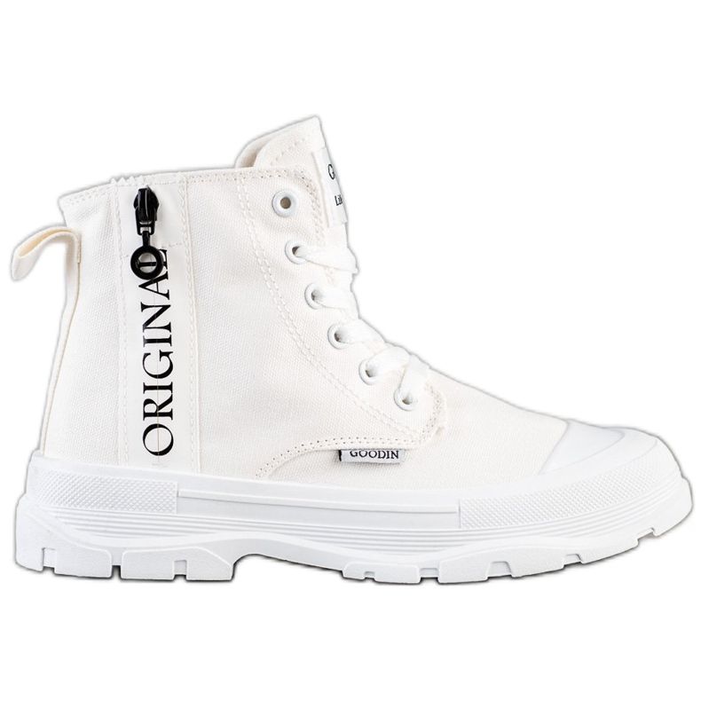 Goodin Original hohe Sneakers weiß