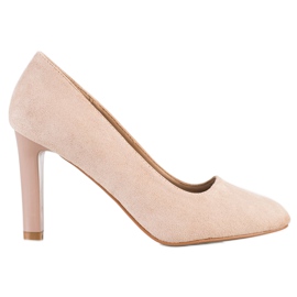 Sabatina Klassische Pumps mit hohen Absätzen beige
