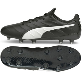 Puma King Platinum 21 FG/AG 106478 01 Fußballschuhe schwarz schwarz