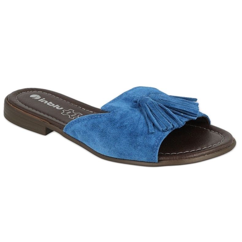 Inblu Hausschuhe Damenschuhe 158D150 blau