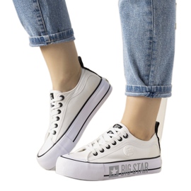Alexa weiße Big Star Damen-Sneaker