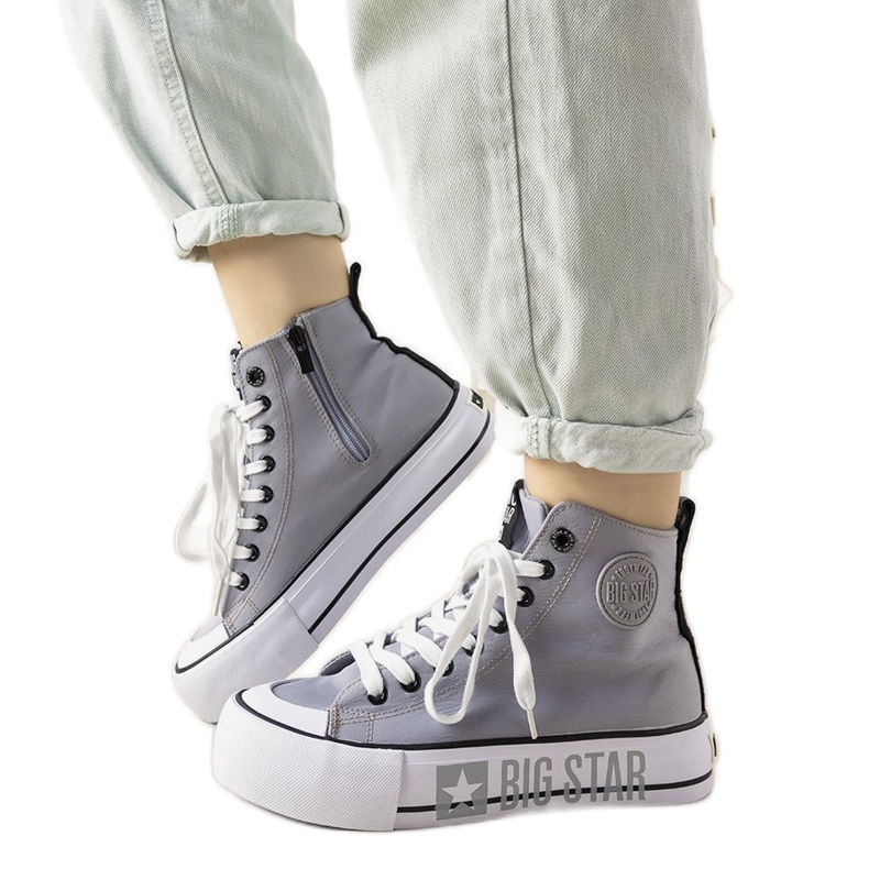 Graue Big Star Damen-Sneaker von Balvin