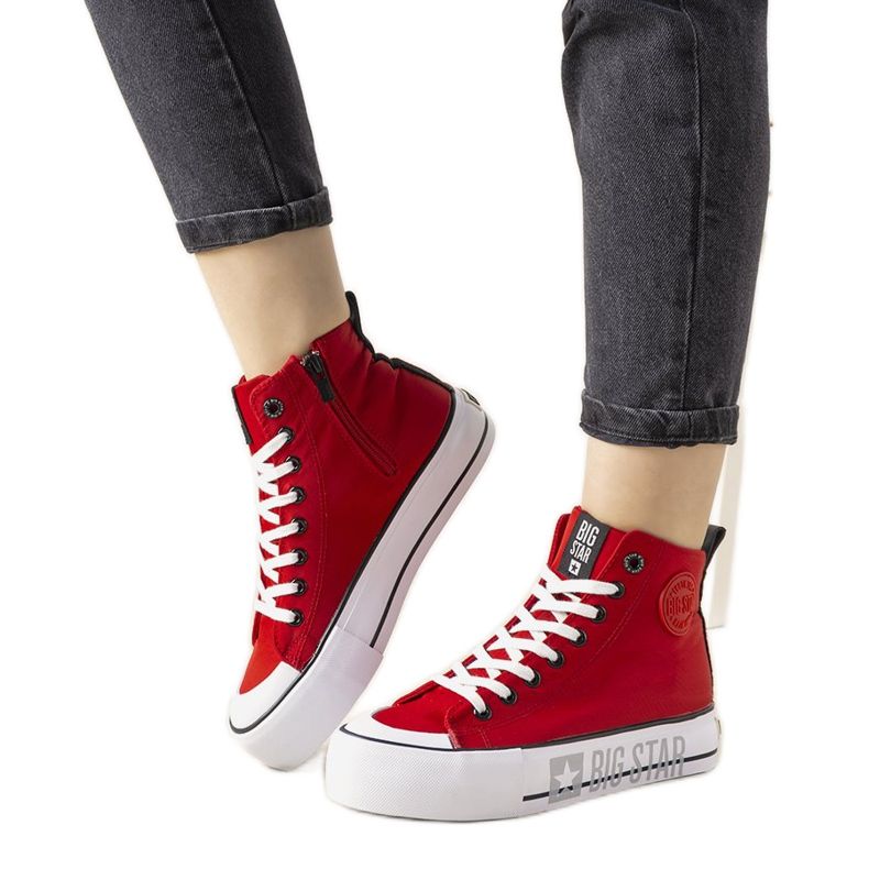 Rote Big Star Damen-Sneaker von Balvin
