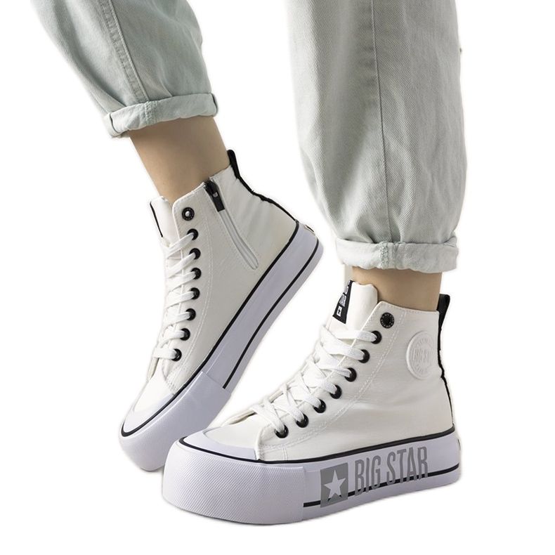 Weiße Big Star Sneakers für Damen von Balvin