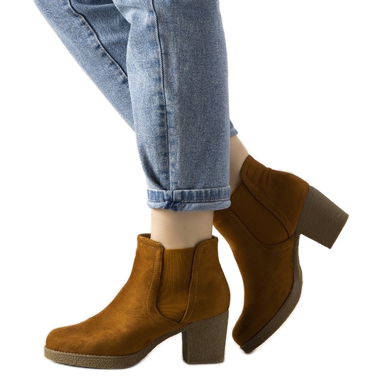 Kamelstiefel auf dem Malawi-Posten braun