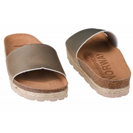 Geographical Norway Sandalias Baja Verano Flip-Flops W GNW20406-27 golden