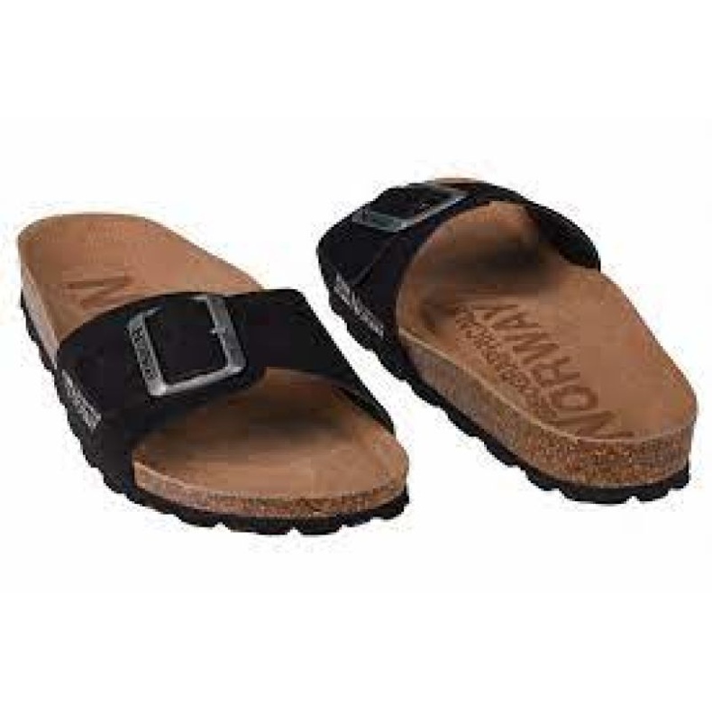 Geographical Norway Sandalias Bios Pala Hebilla Flip-Flops W GNW20410-01 schwarz