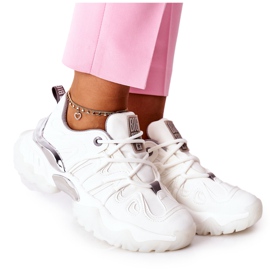 Damen Sportschuhe Memory Foam Big Star II274088 Weiß