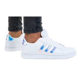 Adidas Grand Court K FW1274 Schuhe weiß lila