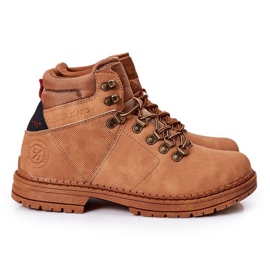 Herren Trekkingschuhe Cross Jeans EE1R4031C Camel braun