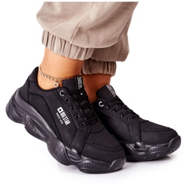 Damen Sportschuhe Memory Foam Big Star II274356 Schwarz