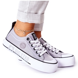 Sneakers On the Big Star II274023 Graue Plattform