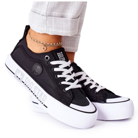 Sneakers On The Big Star II274019 Schwarze Plattform