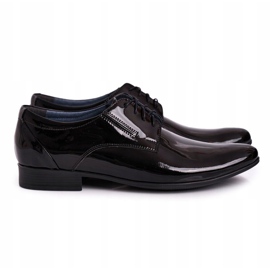 Bednarek Polish Shoes Schwarz lackierte Leder-Bednarek-Hausschuhe für Herren