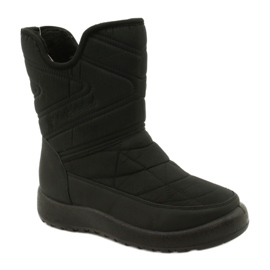 Evento Frauen Schneestiefel wasserfeste Nachrichten 21SN26-4276 Schwarz