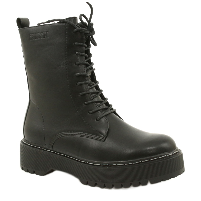 Damen isolierte Workers Big Star II274109 Schwarz