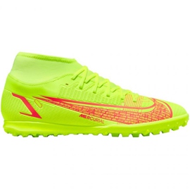Nike Mercurial Superfly 8 Club Tf M CV0955 760 Fußballschuhe gelb gelb
