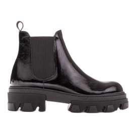 Marco Shoes Serena Chelsea Boots mit dicker Sohle schwarz