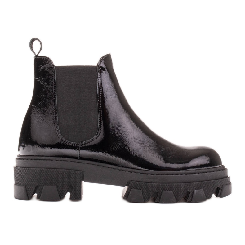 Marco Shoes Serena Chelsea Boots mit dicker Sohle schwarz