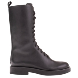 Marco Shoes Lucia Schnürstiefel schwarz