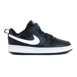 Nike Court Borough Low 2 (TDV) Jr BQ5453-002 Schuhe schwarz