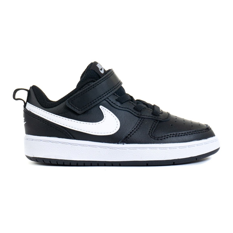 Nike Court Borough Low 2 (TDV) Jr BQ5453-002 Schuhe schwarz