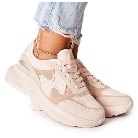 PE1 Sportschuhe für Damen Sneakers Beige Bethell