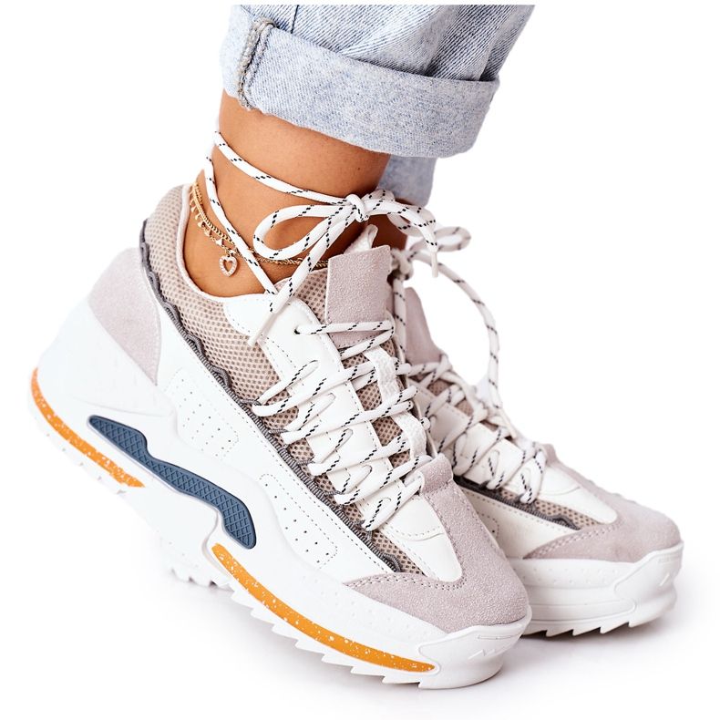 PS1 Damen Sportschuhe Sneakers Weiß Aland