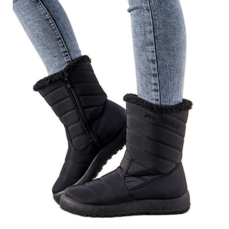 Schwarze Damen-Schneestiefel von Mirage