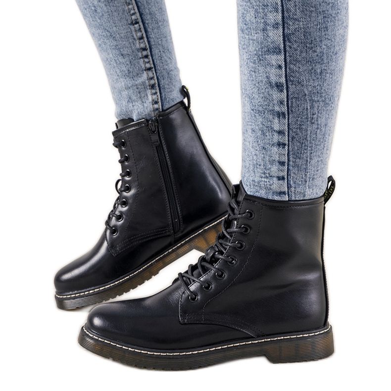 Julietta schwarze Damenstiefel