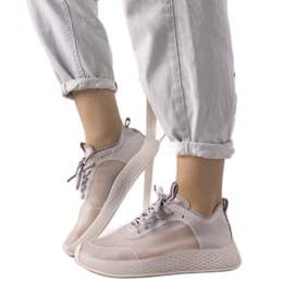 Alicante graue transparente Sportschuhe