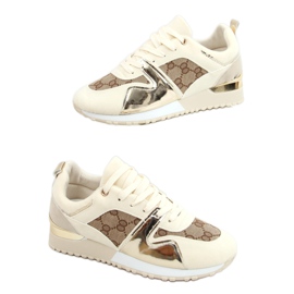Beige Sportschuhe B0-906 Beige