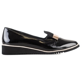 Goodin Leichte Schuhe mit Ornament schwarz